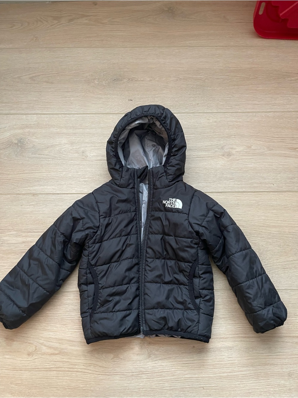 The North Face Black Hooded Puffer Jacket